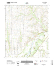 US Topo 7.5-minute map for Fleetwood OKTX