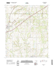 US Topo 7.5-minute map for Fletcher OK