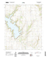 US Topo 7.5-minute map for Fort Cobb Dam OK