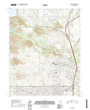 US Topo 7.5-minute map for Fort Sill OK