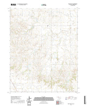 US Topo 7.5-minute map for Fort Supply NE OK