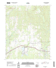 US Topo 7.5-minute map for Fort Towson OK