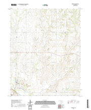 US Topo 7.5-minute map for Freedom OK