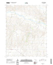 US Topo 7.5-minute map for Gate NW OK