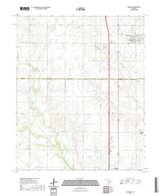 US Topo 7.5-minute map for Geronimo OK