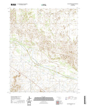 US Topo 7.5-minute map for Glass Mountains NW OK