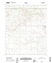 US Topo 7.5-minute map for Gotebo West OK