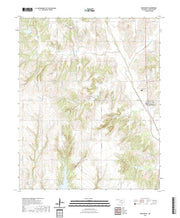 US Topo 7.5-minute map for Gracemont OK