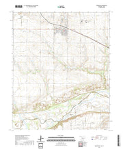 US Topo 7.5-minute map for Grandfield OKTX