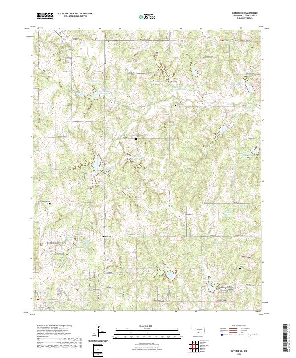 US Topo 7.5-minute map for Guthrie SE OK