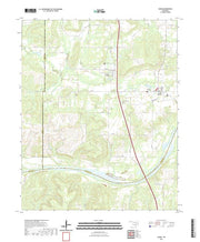 US Topo 7.5-minute map for Hanna OK