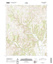 US Topo 7.5-minute map for Happy Hollow OK