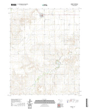 US Topo 7.5-minute map for Hardesty OK