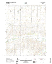 US Topo 7.5-minute map for Hardesty NE OK