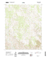 US Topo 7.5-minute map for Harmon SE OK