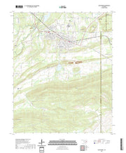 US Topo 7.5-minute map for Hartshorne OK