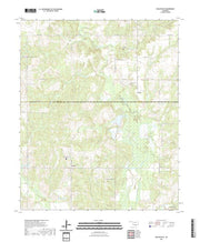 US Topo 7.5-minute map for Healdton SE OK