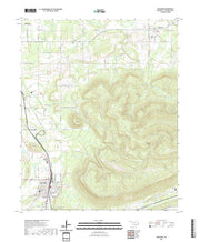 US Topo 7.5-minute map for Heavener OK