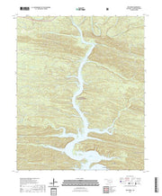 US Topo 7.5-minute map for Hee Creek OK