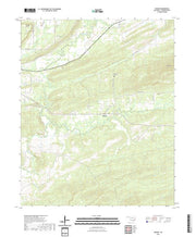 US Topo 7.5-minute map for Higgins OK