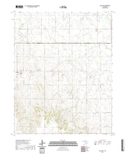 US Topo 7.5-minute map for Hillsdale OK