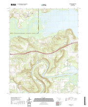 US Topo 7.5-minute map for Hoffman OK