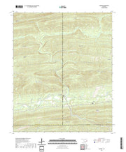 US Topo 7.5-minute map for Honobia OK