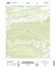 US Topo 7.5-minute map for Hontubby OK