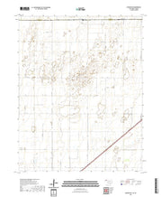 US Topo 7.5-minute map for Hooker NW OKKS