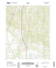 US Topo 7.5-minute map for Horseshoe Lake OK