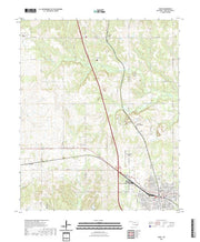 US Topo 7.5-minute map for Hugo OK