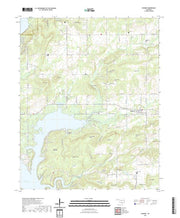 US Topo 7.5-minute map for Hulbert OK