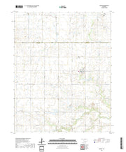 US Topo 7.5-minute map for Hunter OK