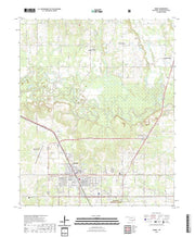 US Topo 7.5-minute map for Idabel OK