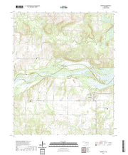 US Topo 7.5-minute map for Indianola OK