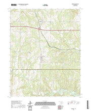 US Topo 7.5-minute map for Jennings OK