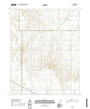 US Topo 7.5-minute map for Jet SE OK