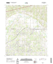 US Topo 7.5-minute map for Jones OK