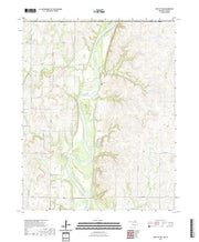 US Topo 7.5-minute map for Kaw City NW OKKS