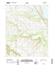 US Topo 7.5-minute map for Keefton OK