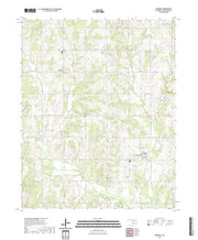 US Topo 7.5-minute map for Kendrick OK