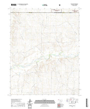 US Topo 7.5-minute map for Keyes NW OKCO