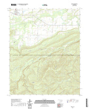 US Topo 7.5-minute map for Kinta OK