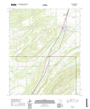 US Topo 7.5-minute map for Kiowa OK