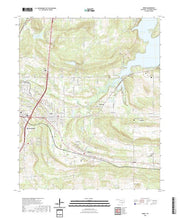 US Topo 7.5-minute map for Krebs OK