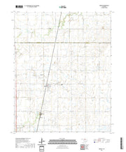 US Topo 7.5-minute map for Kremlin OK