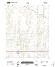 US Topo 7.5-minute map for Lahoma OK