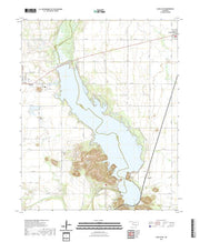 US Topo 7.5-minute map for Lake Altus OK