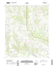 US Topo 7.5-minute map for Lake West OKTX