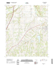 US Topo 7.5-minute map for Langston OK